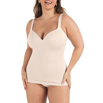 Plus Size Shapermint Sweetheart Built-In Wireless Bra Shaping Cami