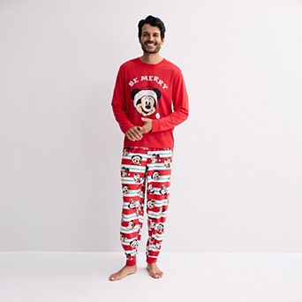Men's Jammies For Your Families® Disney's Mickey Mouse Pajama Top & Pajama Bottoms Set