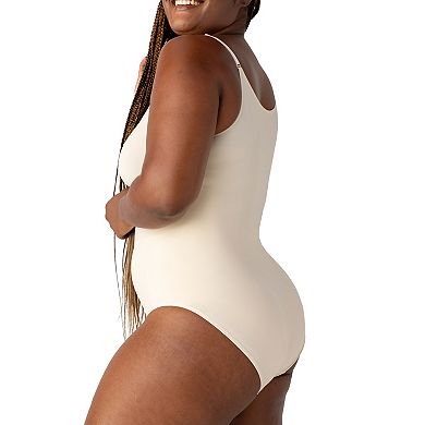 Plus Size Shapermint Scoop Neck Seamless Tummy Shaping Bodysuit