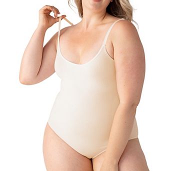 Plus Size Shapermint Scoop Neck Seamless Tummy Shaping Bodysuit