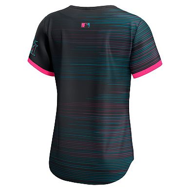 Women's Nike Black Miami Marlins 2025 City Connect Limited Jersey