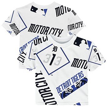 Toddler Outerstuff White Detroit Tigers City Connect Game Day T-Shirt