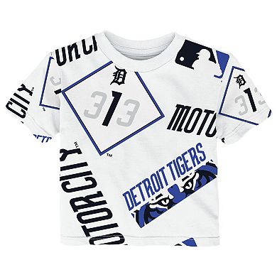 Toddler Outerstuff White Detroit Tigers City Connect Game Day T-Shirt