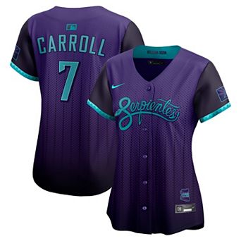 Women's Nike Corbin Carroll Purple Arizona Diamondbacks 2025 City Connect Limited Player Jersey