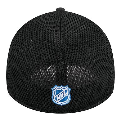 Men's New Era Black St. Louis Blues Logo 39THIRTY Flex Hat