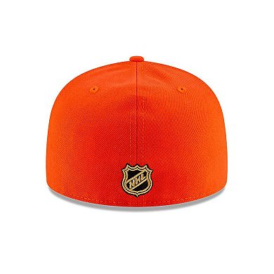 Men's New Era Orange Anaheim Ducks Core 59FIFTY Fitted Hat