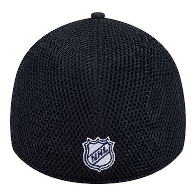 Men's New Era Navy Toronto Maple Leafs Logo 39THIRTY Flex Hat