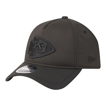 Men's New Era Black Kansas City Chiefs Apex 9FORTY Adjustable Hat