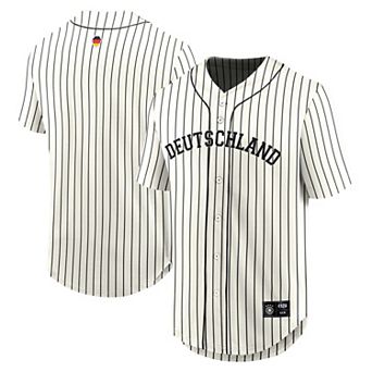 Men's Fanatics Cream Germany National Team Oversized Baseball Jersey