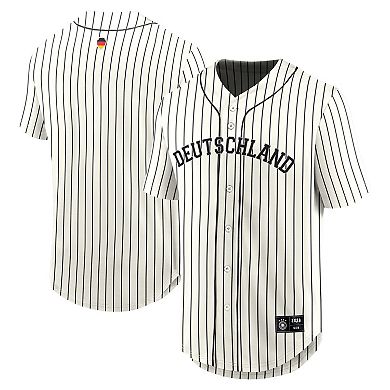 Men's Fanatics Cream Germany National Team Oversized Baseball Jersey