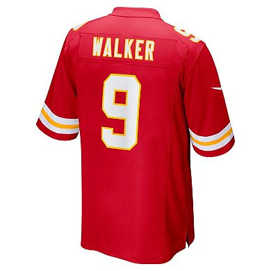 Men's Nike Kenneth Walker III Red Kansas City Chiefs Game Jersey