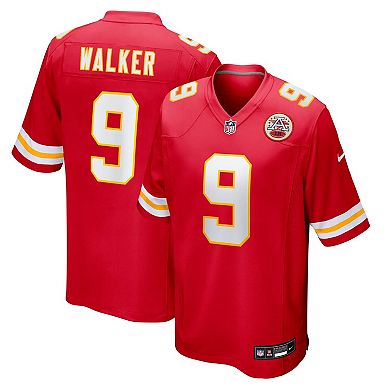 Men's Nike Kenneth Walker III Red Kansas City Chiefs Game Jersey