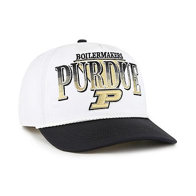 Men's '47 White Purdue Boilermakers Tribute Hitch Adjustable Hat