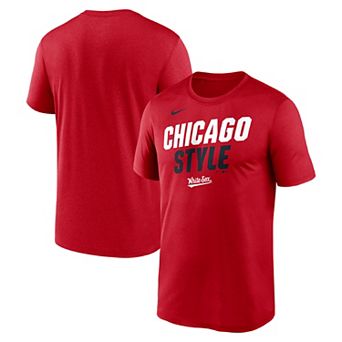 Men's Nike Red Chicago White Sox City Connect Team Phrase Script Dri-FIT T-Shirt