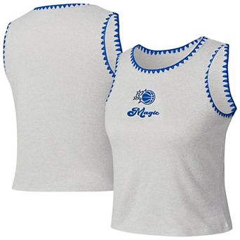 Women's Concepts Sport Gray Orlando Magic Neptune Hacci Knit Tank Top
