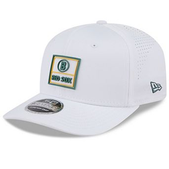 Men's New Era White Boston Red Sox 2025 City Connect Fan Pack 9SEVENTY Adjustable Hat