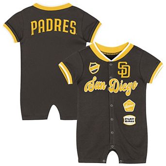 Infant Outerstuff Brown San Diego Padres Pinch Coverall