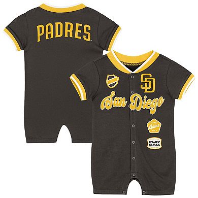 Infant Outerstuff Brown San Diego Padres Pinch Coverall