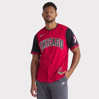 Men's Nike Red/Black Chicago White Sox 2025 City Connect Limited Jersey