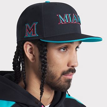 Men's Nike Black Miami Marlins 2025 City Connect Performance Fitted Hat