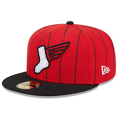 Men's New Era Red/Black Chicago White Sox 2025 City Connect 59FIFTY Fitted Hat