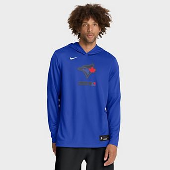 Men's Nike Royal Toronto Blue Jays City Connect Dri-FIT Long Sleeve Hooded T-Shirt