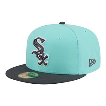 Men's New Era Turquoise/Charcoal Chicago White Sox Two-Tone Color Pack 59FIFTY Fitted Hat