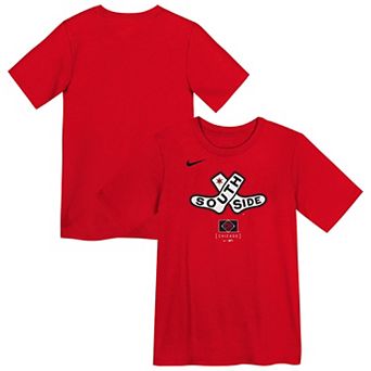 Preschool Nike Red Chicago White Sox 2025 City Connect Logo T-Shirt