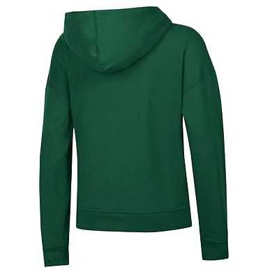 Women's Champion Green Minnesota Wild Arched Pill Box Hoodie