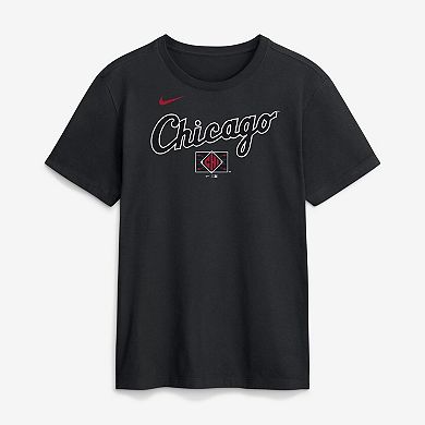 Men's Nike Black Chicago White Sox City Connect Wordmark T-Shirt