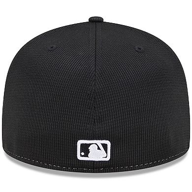 Men's New Era White/Red Chicago White Sox 2025 City Connect Batting Practice 59FIFTY Fitted Hat