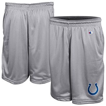 Men's Champion Gray Indianapolis Colts Classic Mesh Shorts