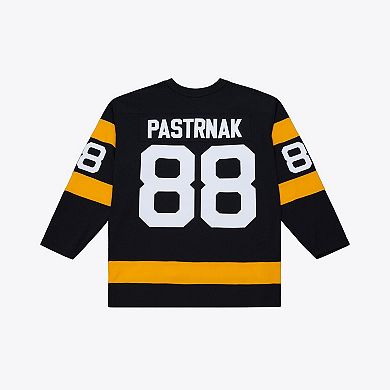 Men's Mitchell & Ness David Pastrnak Black Boston Bruins 2015 Power Play Jersey