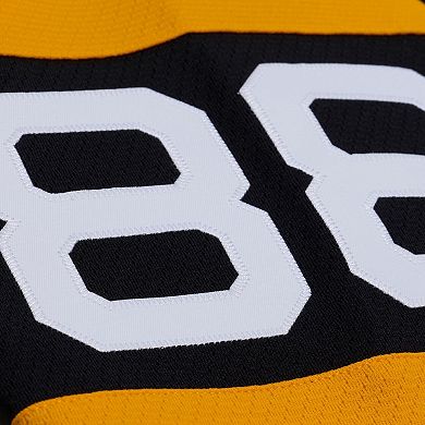 Men's Mitchell & Ness David Pastrnak Black Boston Bruins 2015 Power Play Jersey
