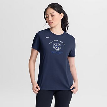 Women's Nike Navy Detroit Tigers City Connect Arch T-Shirt