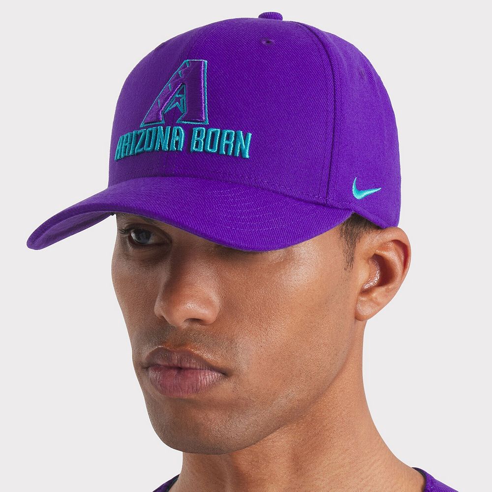 Men's Nike Purple Arizona Diamondbacks 2025 City Connect Rise Swoosh ...
