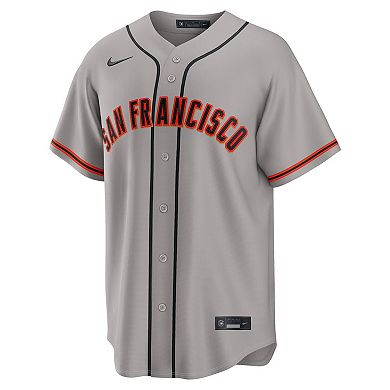 Men's Nike Jung Hoo Lee Gray San Francisco Giants Road Replica Jersey