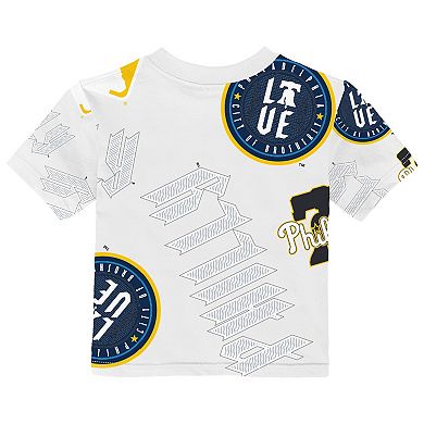 Infant Outerstuff White Philadelphia Phillies Game Day T-Shirt