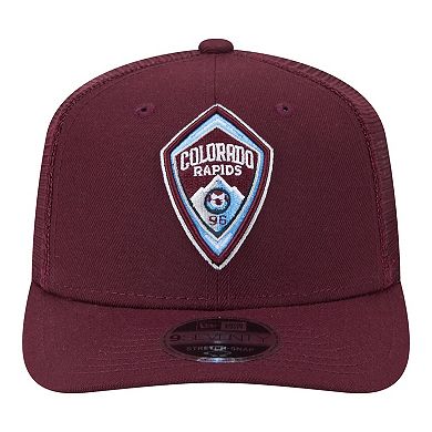 Men's New Era Red Colorado Rapids Jersey Hook 9SEVENTY Adjustable Hat