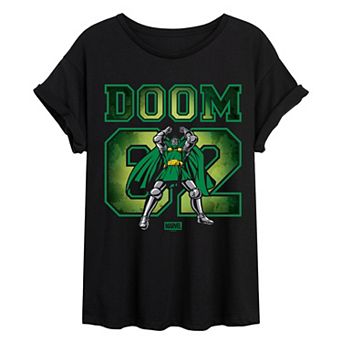 Juniors' Marvel Doctor Doom '62 Oversized Tee