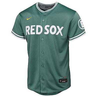 Youth Nike Green Boston Red Sox 2025 City Connect Limited Jersey