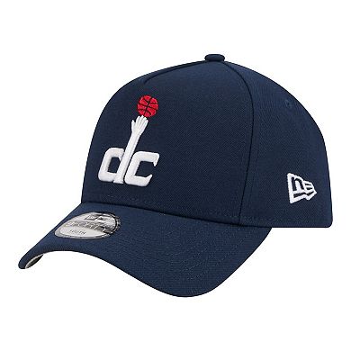 Youth New Era Blue Washington Wizards 9FORTY A-Frame Adjustable Hat