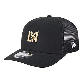 Men's New Era Black LAFC Jersey Hook 9SEVENTY Adjustable Hat
