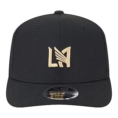 Men's New Era Black LAFC Jersey Hook 9SEVENTY Adjustable Hat