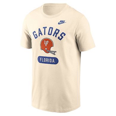 Men's Nike Natural Florida Gators Legacy Arch Helmet T-Shirt