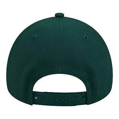 Youth New Era Hunter Green Milwaukee Bucks 9FORTY A-Frame Adjustable Hat