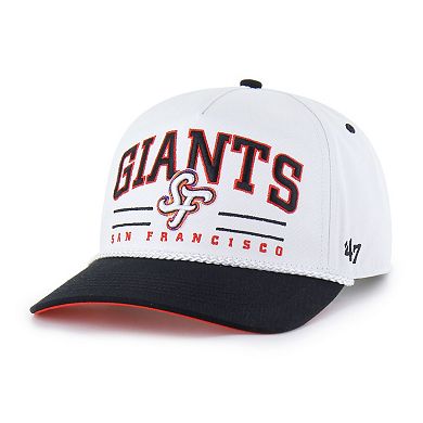 Men's '47 White San Francisco Giants City Connect Roscoe Hitch Adjustable Hat