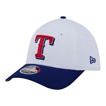 Toddler New Era White Texas Rangers Baseball 39THIRTY M-Crown Adjustable Hat