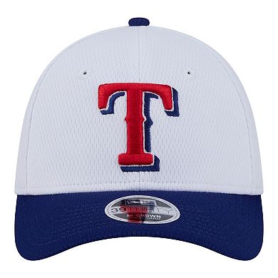 Toddler New Era White Texas Rangers Baseball 39THIRTY M-Crown Adjustable Hat