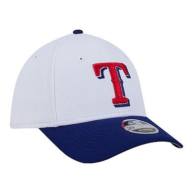 Toddler New Era White Texas Rangers Baseball 39THIRTY M-Crown Adjustable Hat